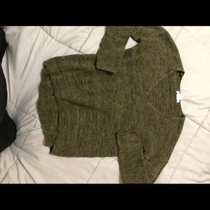 Green sweater